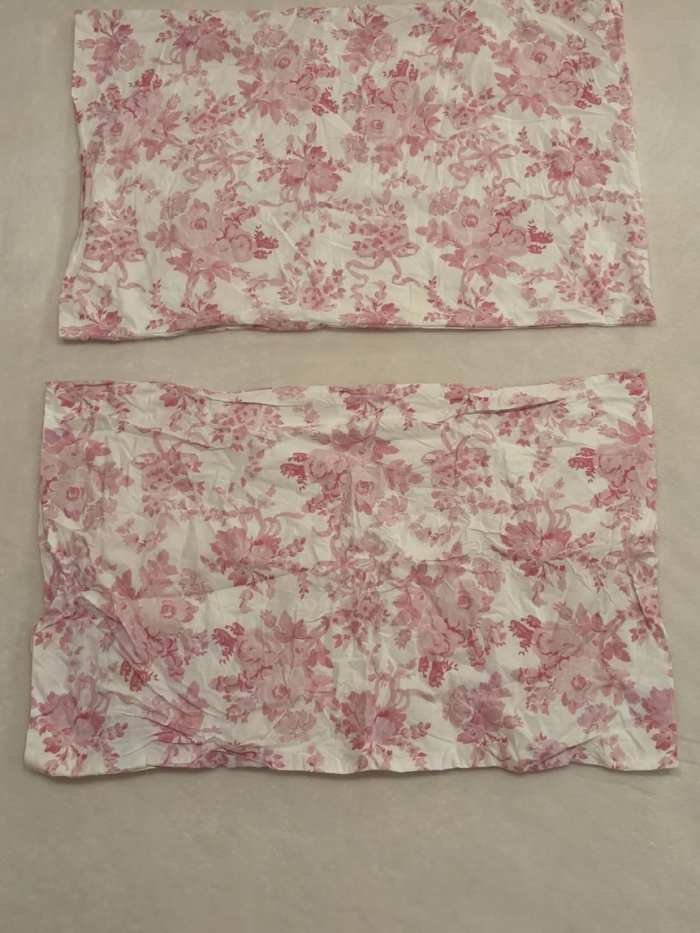 Floral pink Love Shack Fancy Full Size Sheets